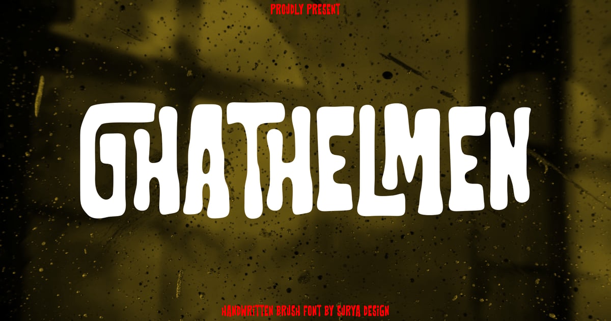Ghathelmen – 手写字体
