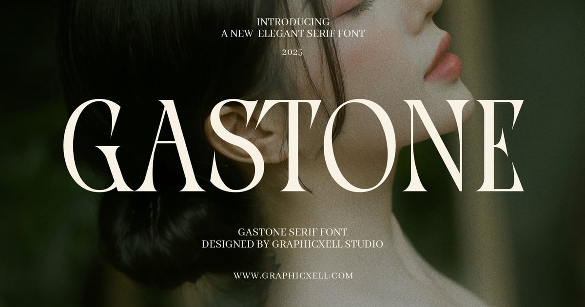 Gastone 优雅衬线字体