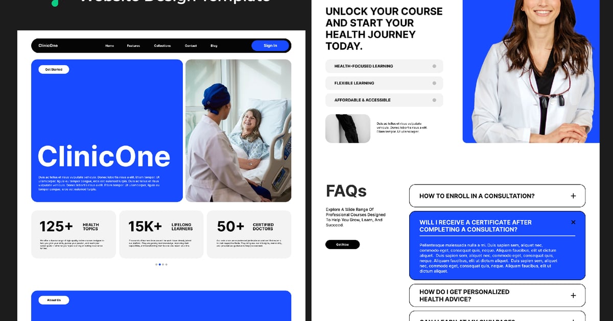 Clinicy – 网站模板