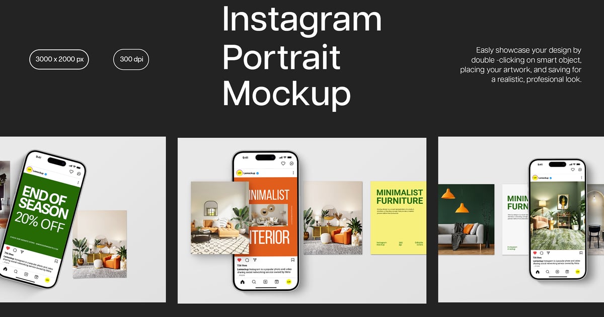 Instagram 肖像模型