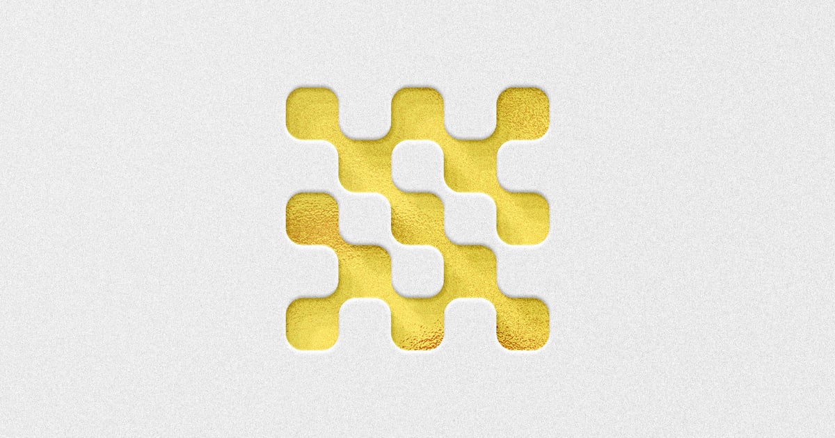 金箔标志模型