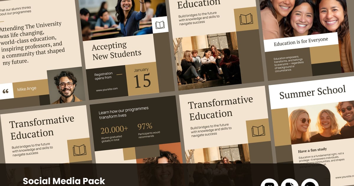 教育大学 – IG Post Pack
