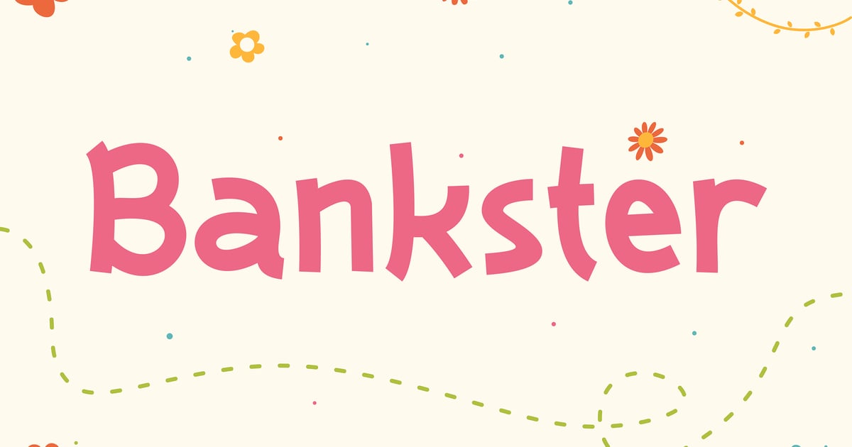 儿童字体 – Bankster
