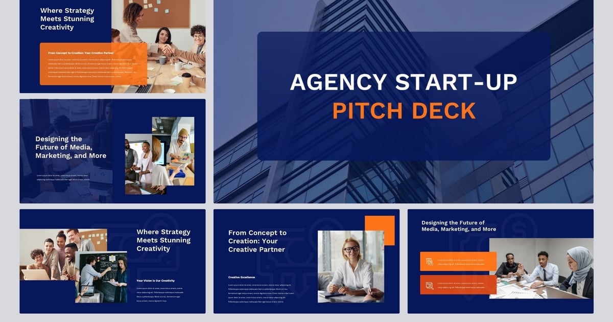 海军橙色创业项目 Pitchdeck