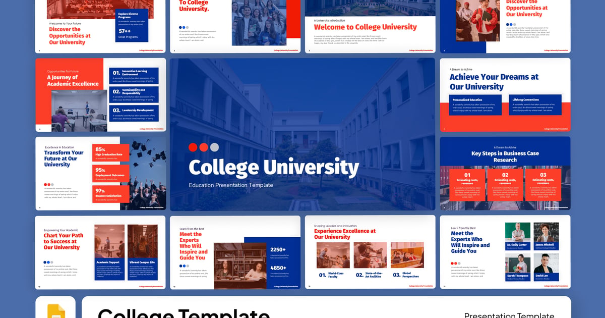 大学 Google 幻灯片