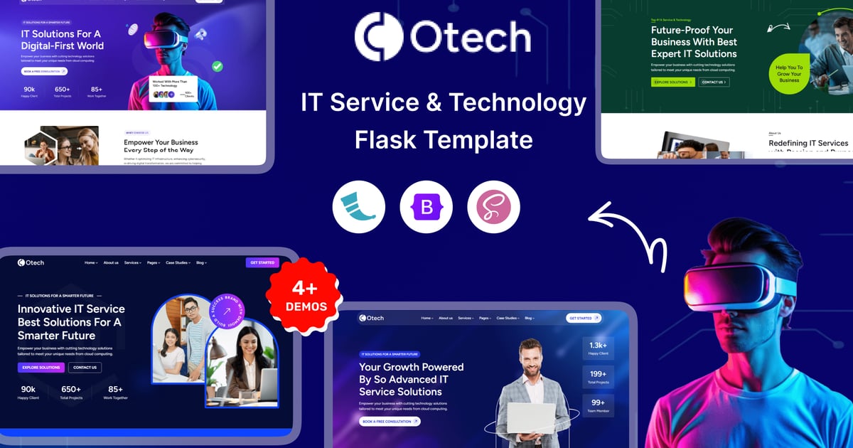 oTech – IT解决方案技术初创公司Flask