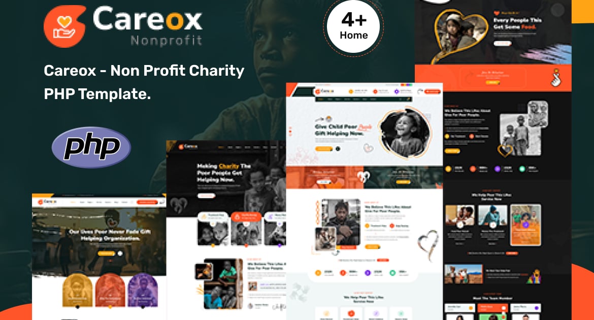 Careox – 非营利慈善机构 PHP 模板