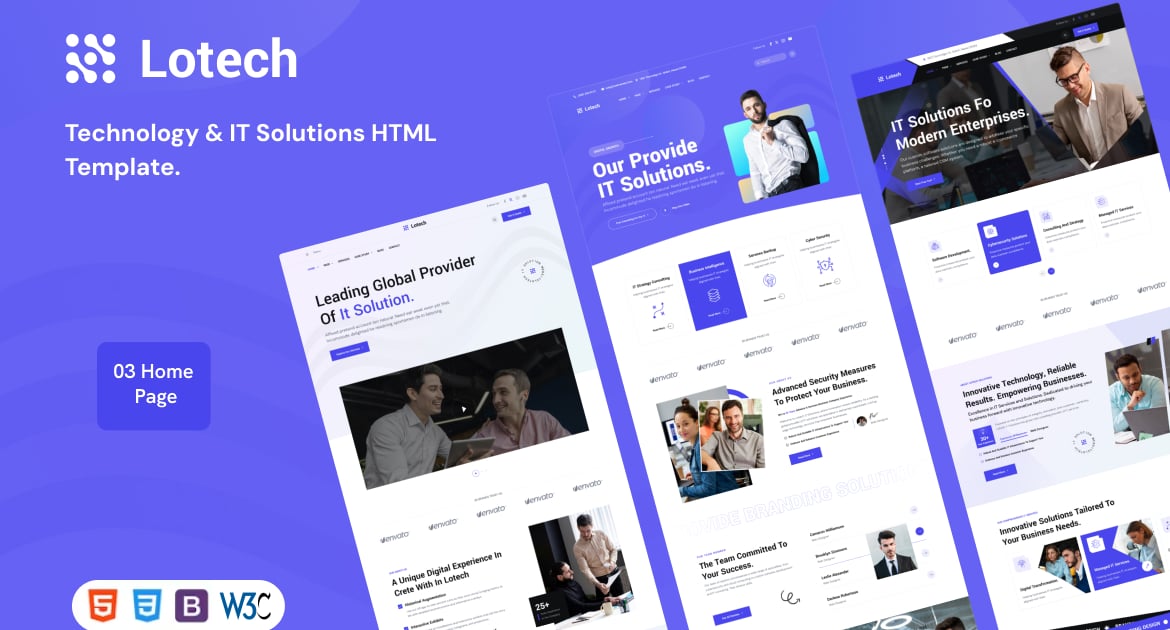 Lotech – 技术与 IT 解决方案网站