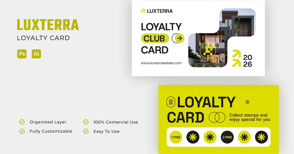 Luxterra Estate – 会员卡
