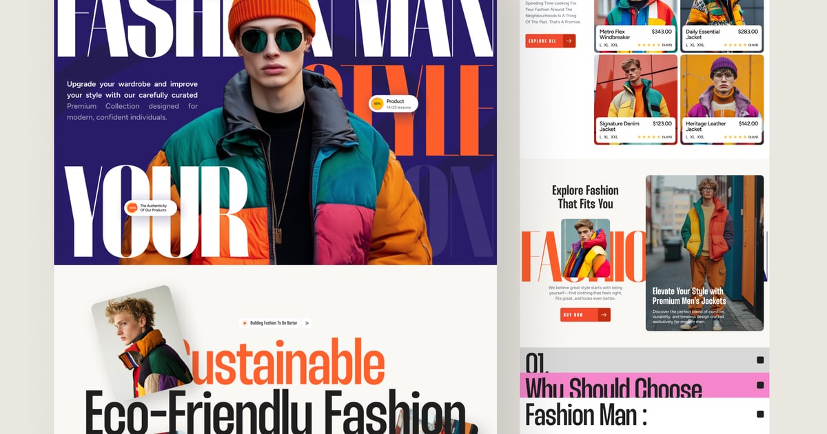 FashMan – 时尚网站