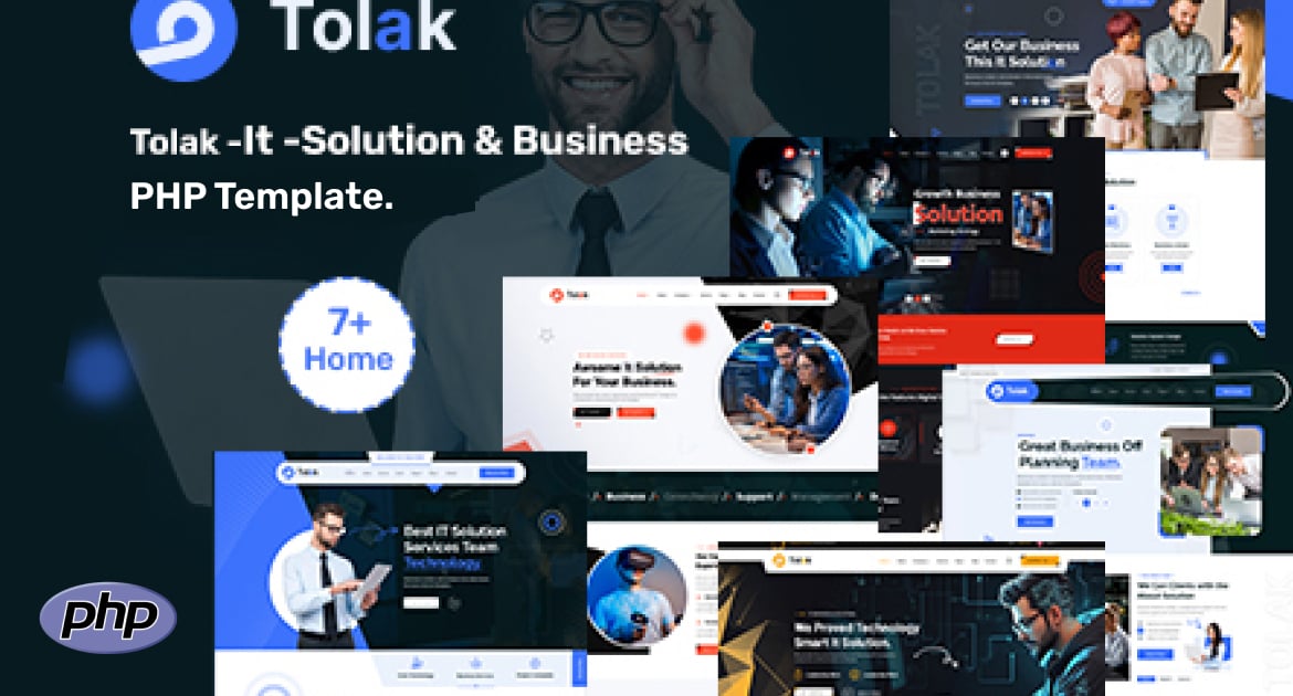 Tolak – IT解决方案和商业PHP模板