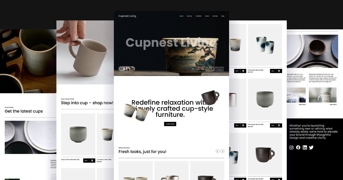 Cupness – 网站模板