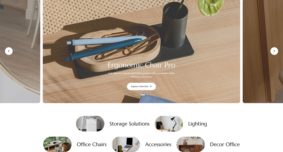 GearO – 家具店电子商务 HTML 模板