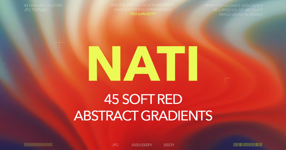 Nati — 柔和的红色抽象渐变