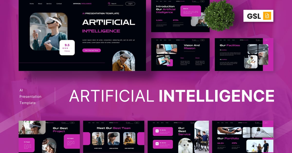 人工智能 – AI Google 幻灯片演示