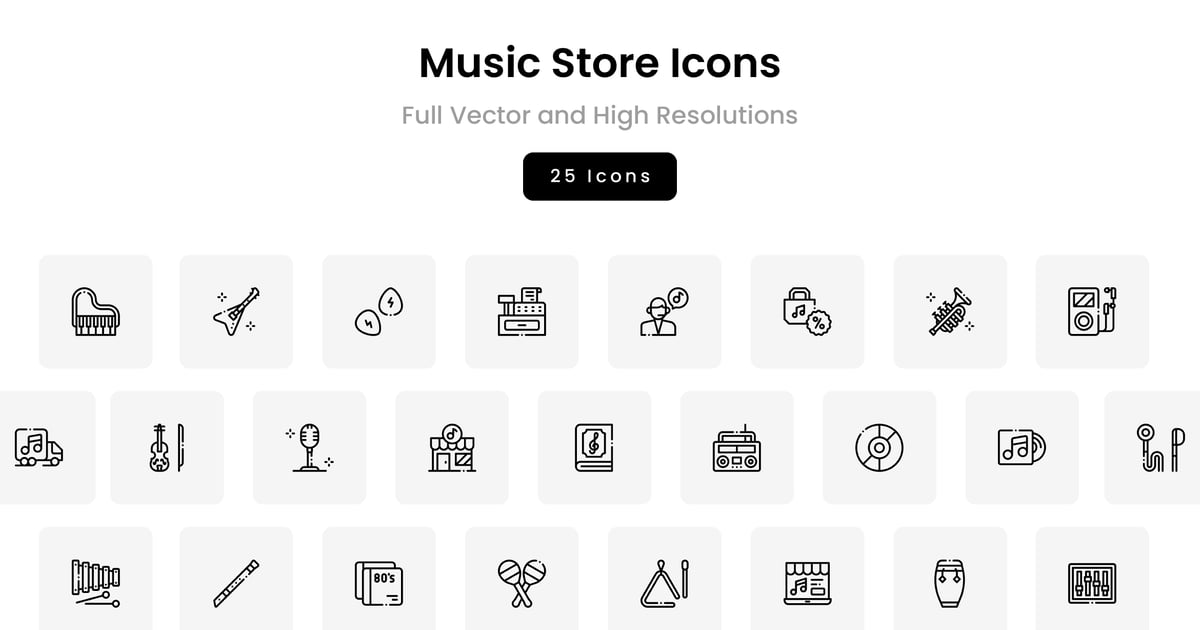 音乐商店图标