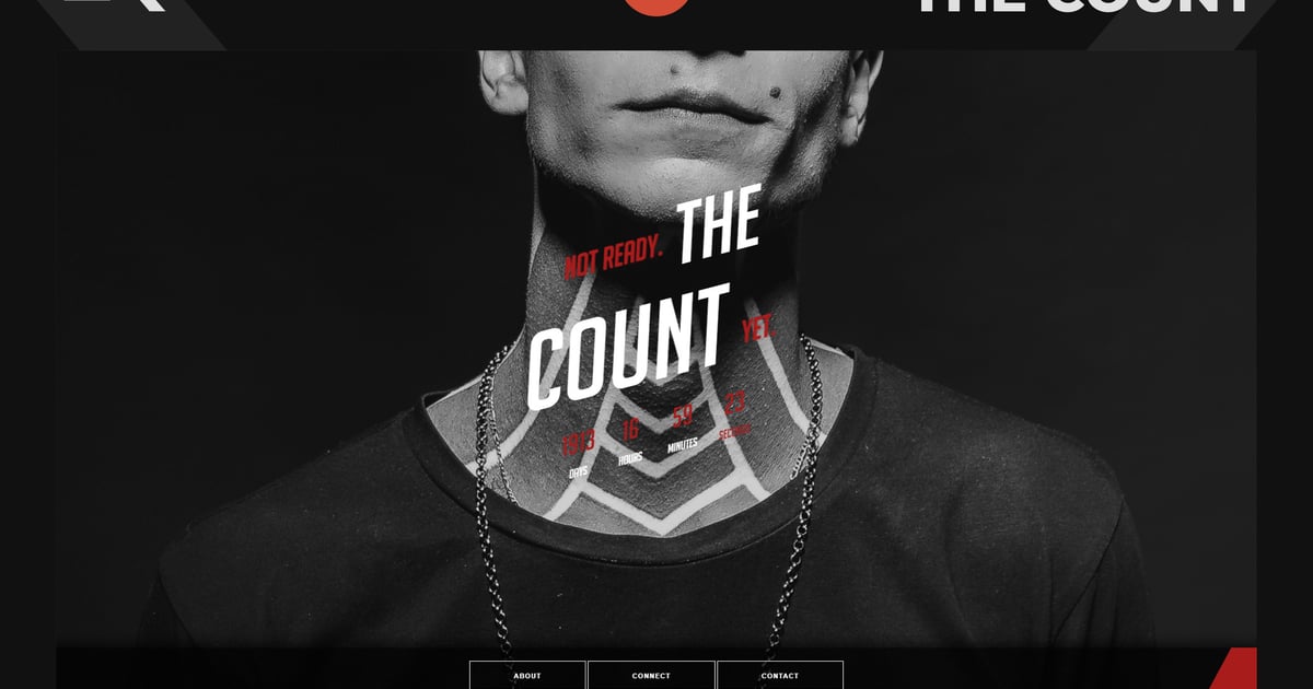 Count – 响应式即将推出的页面