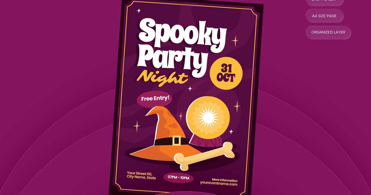恐怖派对 – 传单