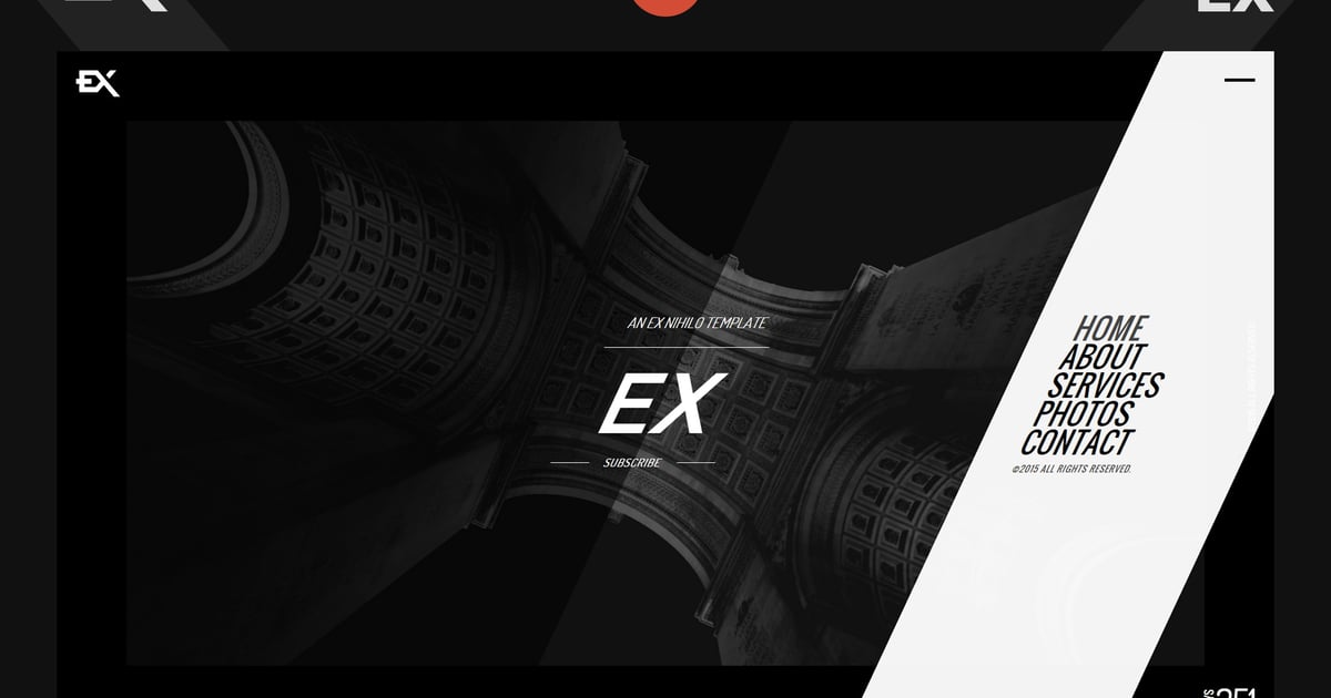 Ex – 响应式建设中模板