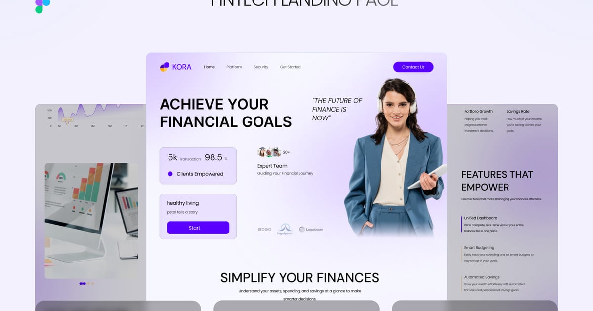 金融科技登陆页面