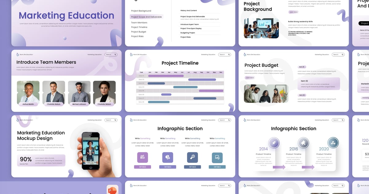 营销教育 – PowerPoint