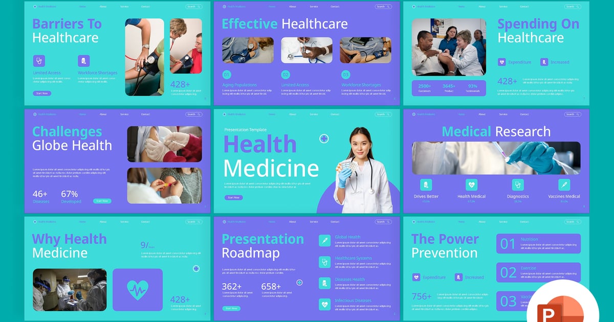 健康医学 PowerPoint