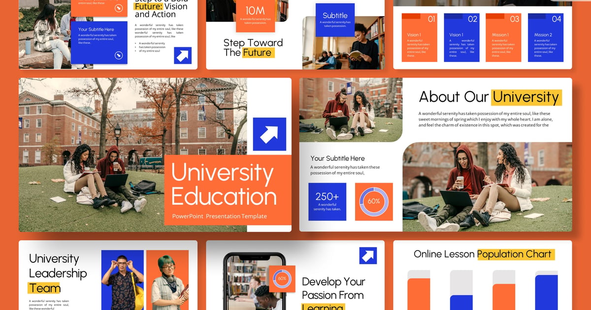 大学教育 – PowerPoint模板