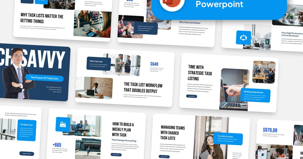 任务管理 PowerPoint 演示文稿