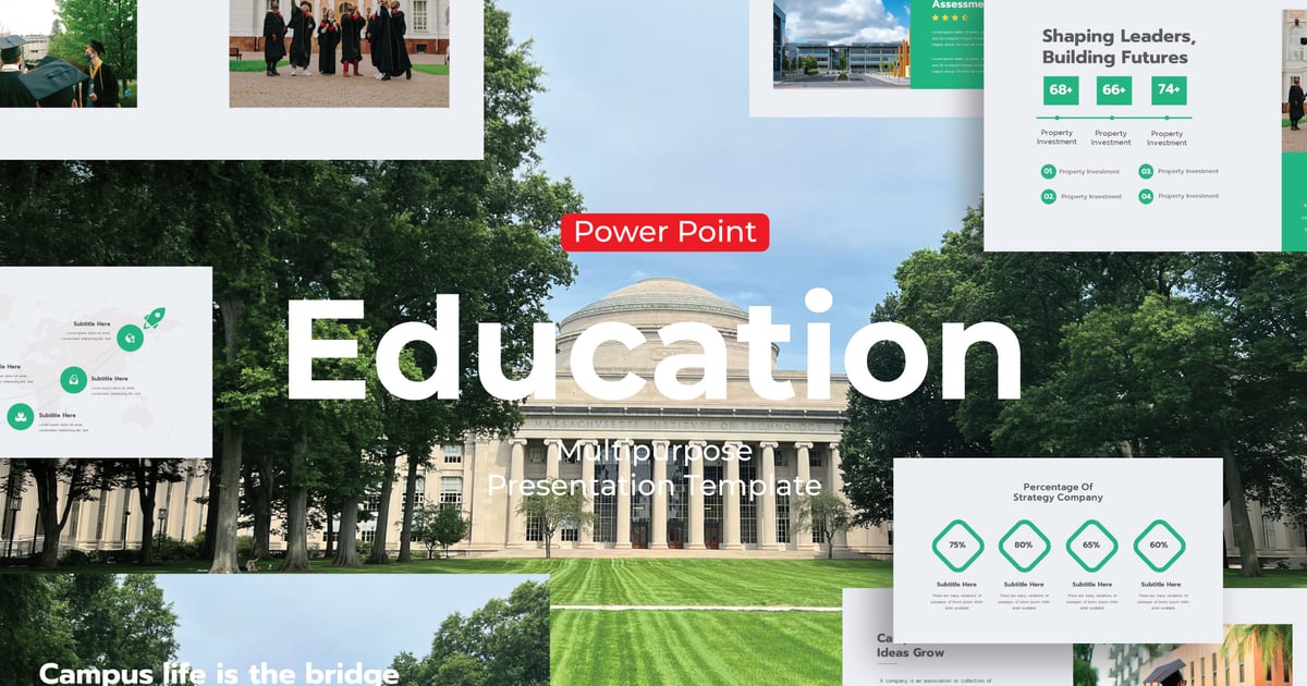教育 – PowerPoint模板