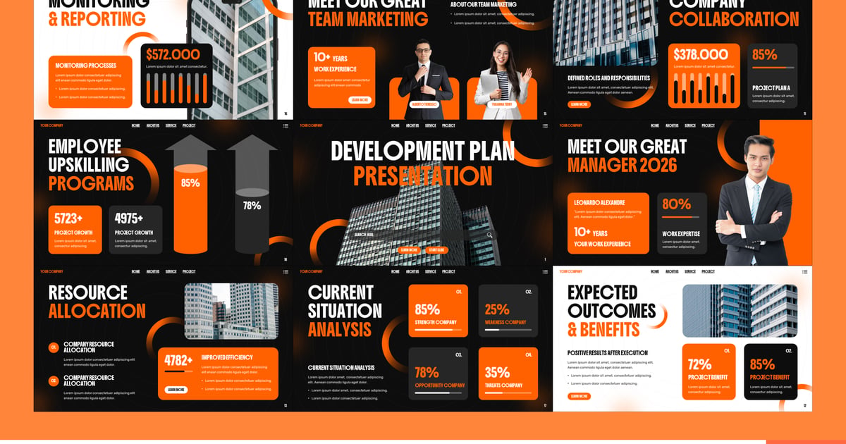发展计划 PowerPoint