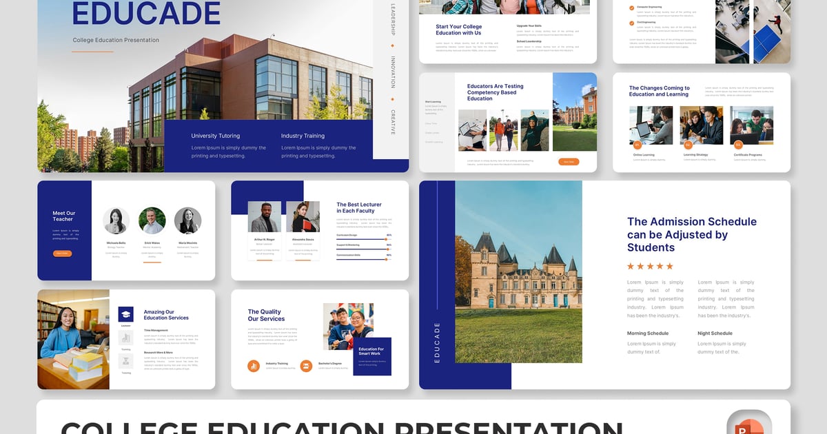 Educade – 大学教育 PowerPoint