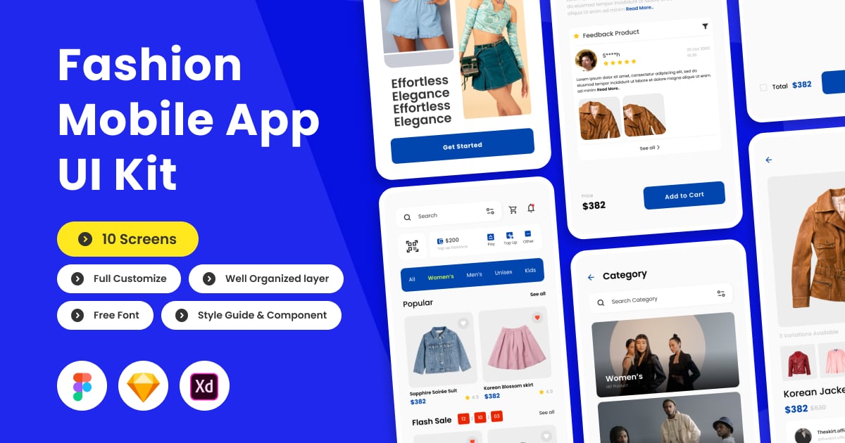 Lova – 时尚的移动应用程序设计