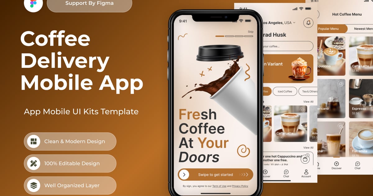 BrewGo – 咖啡配送移动应用