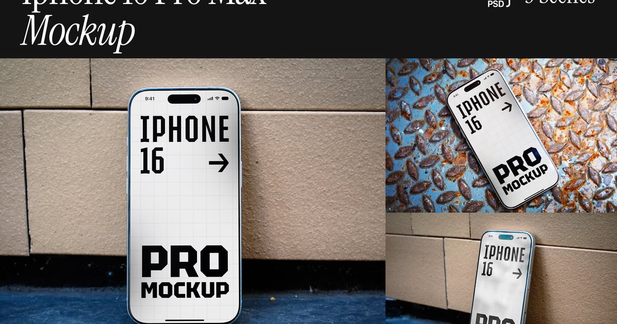 iPhone 16 Pro Max 模型图 – VOL
