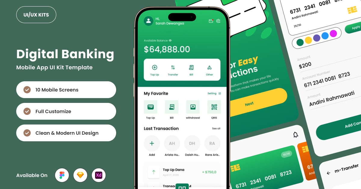 NeoBank – 下一代数字银行应用程序 UI 套件
