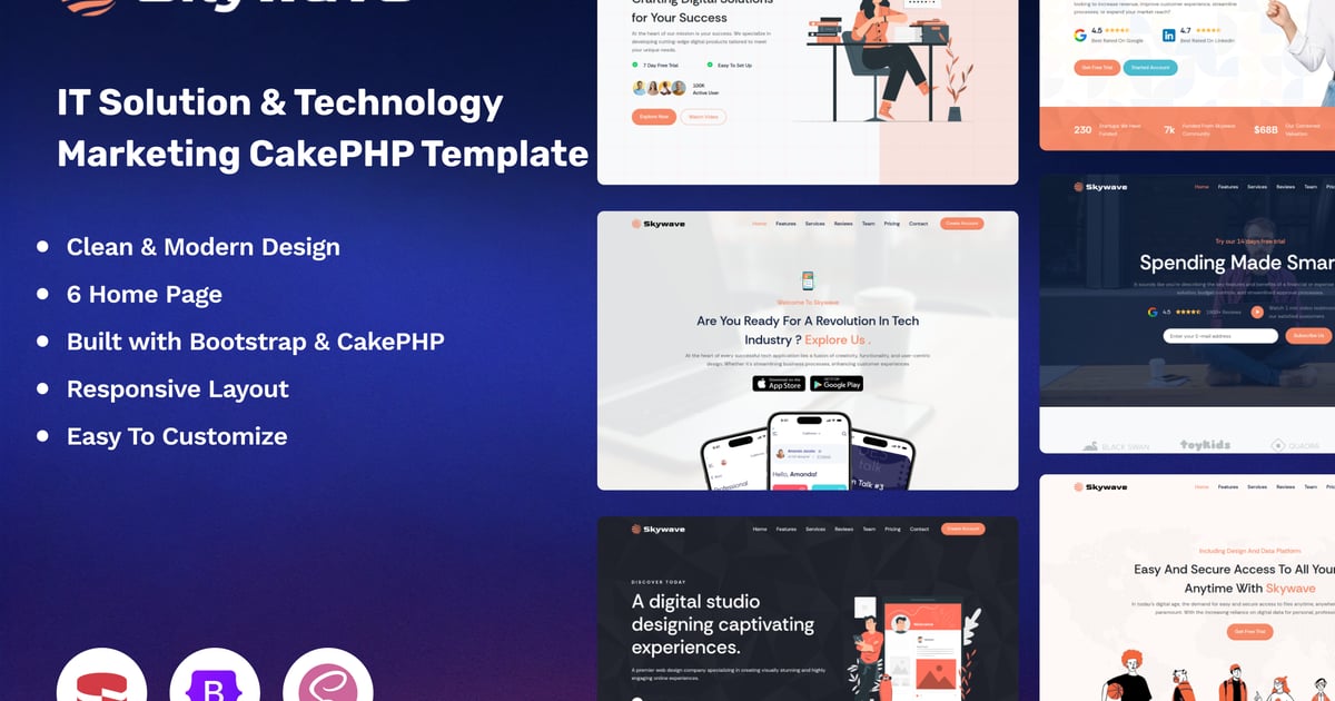 Skywave – IT 解决方案技术营销 CakePHP
