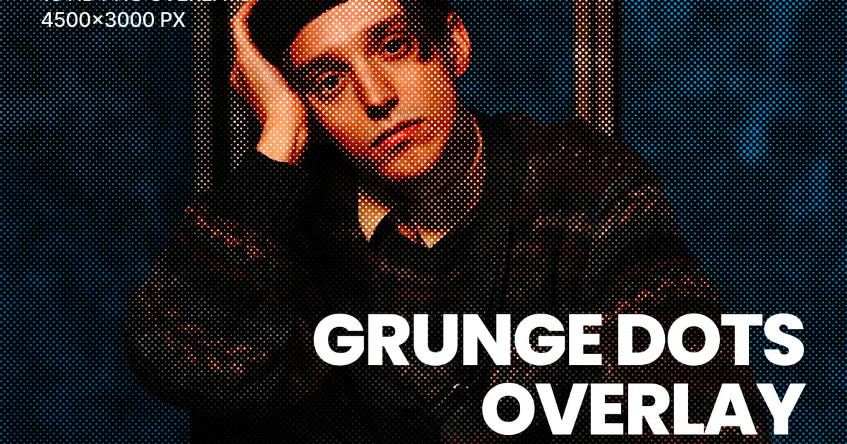 Grunge Dots Overlay