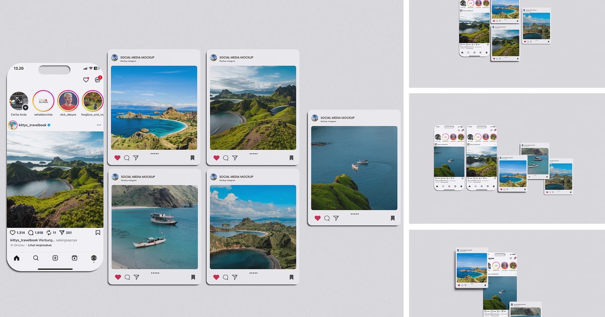 高质量社交媒体 Instagram 模型