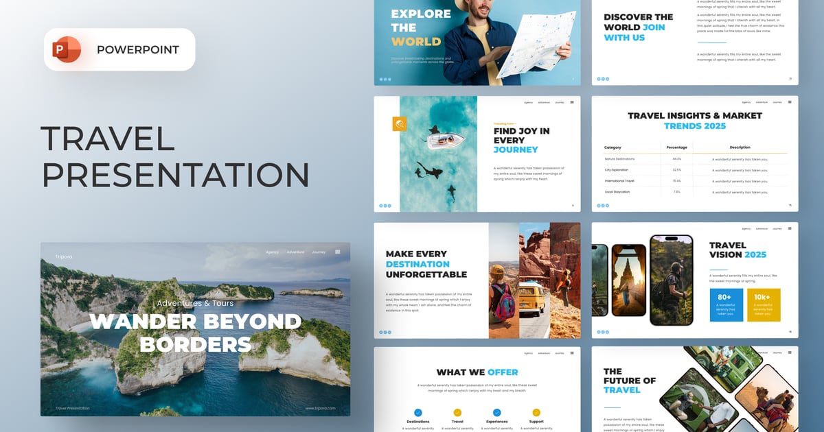 旅行 PowerPoint