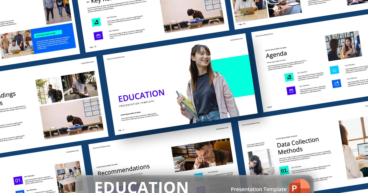 教育类 PowerPoint 模板