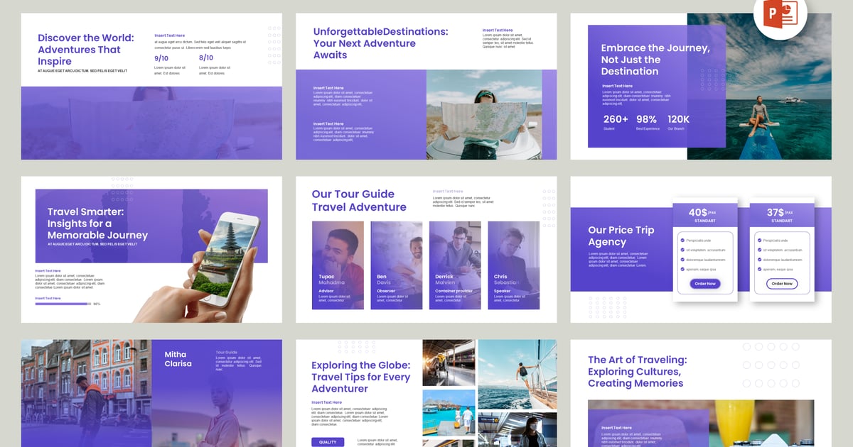 旅行 PowerPoint