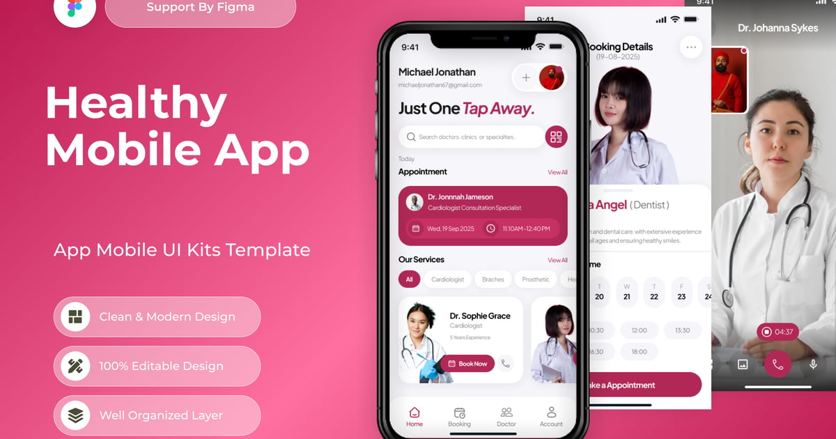 MediConnect – 医疗健康移动应用