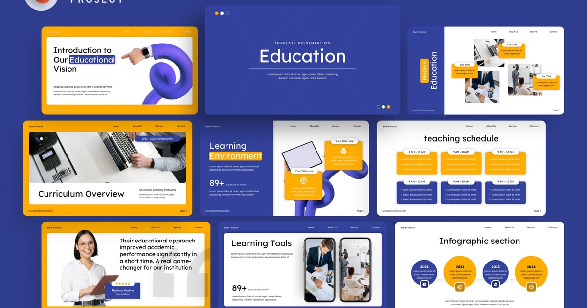教育类 – PowerPoint 模板