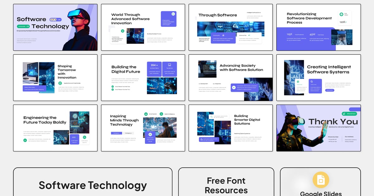 软件技术 Google Slides