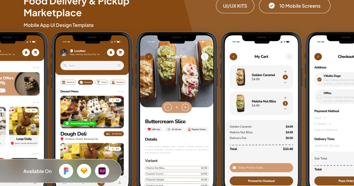 Foodsy – 食品配送和自取市场应用