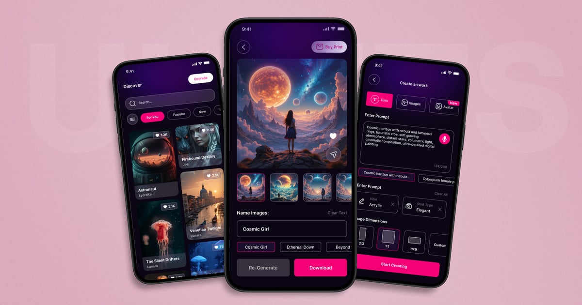 SmartlyAI – 移动应用 UI 套件