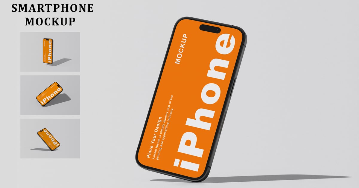 高级 iPhone 模型 – 高品质版