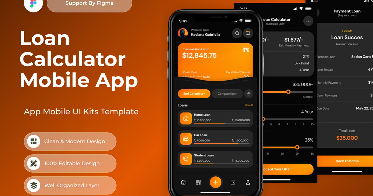 EMITrack – EMI贷款计算器移动应用