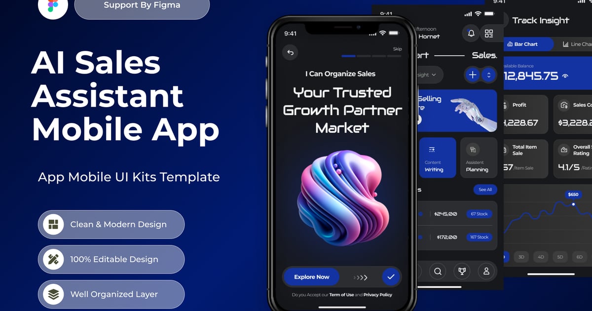 SaleSphere AI – AI销售助手移动应用