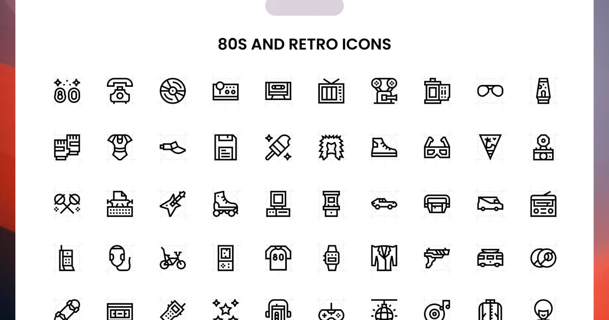 80年代和复古偶像